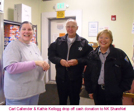 COP also donated to Bremerton, SK and CK foodbanks.
